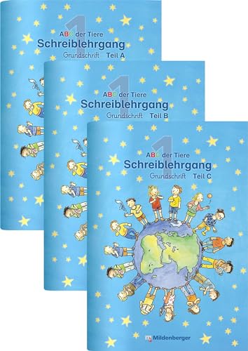 ABC der Tiere 1 – Schreiblehrgang Grundschrift: Teil A und B von Mildenberger Verlag GmbH